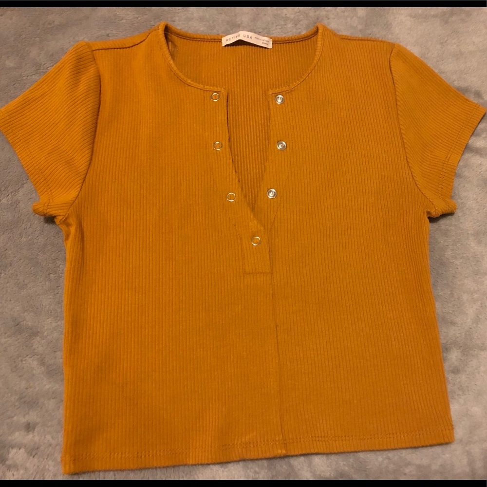 Mustard Shirt size S